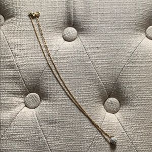 Swarovski white crystal pop necklace